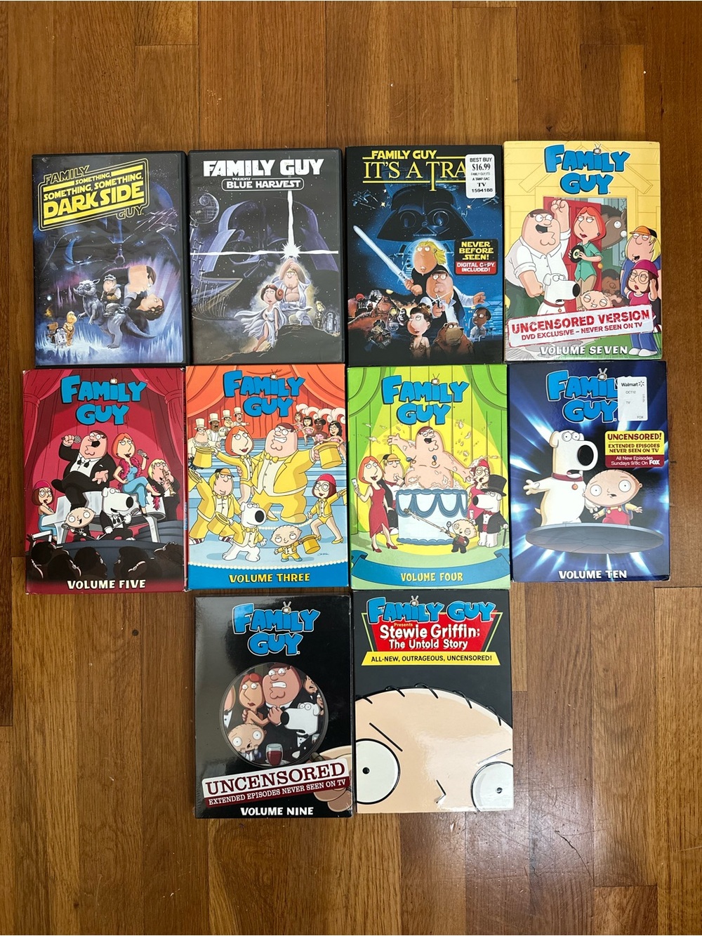 Family Guy DVD Box Set Collection - Multicolor